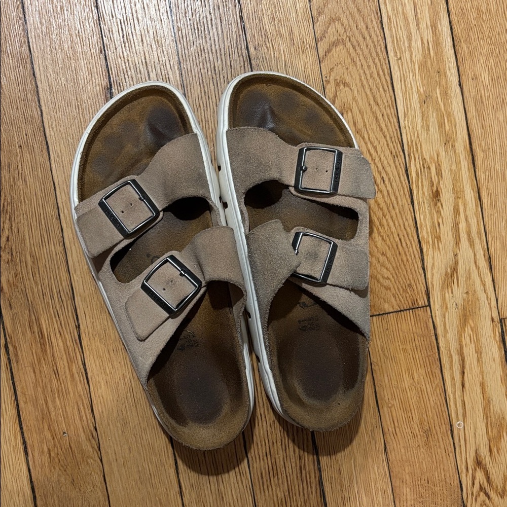 Birkenstock Arizona Chunky in Warm Sand - Picture 4 of 8